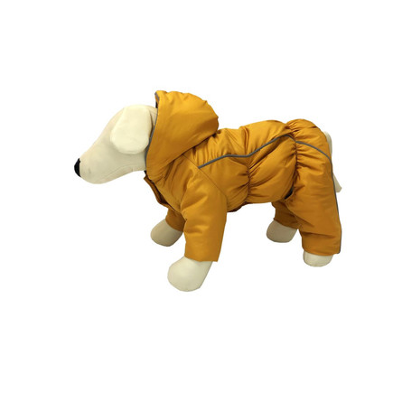 Osso Комбинезон для собак на синтепоне горчичный, р30 (девочка) – интернет-магазин Ле’Муррр