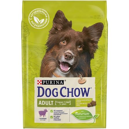 Сухой корм Dog Chow® для взрослых собак, с ягненком, Пакет – интернет-магазин Ле’Муррр